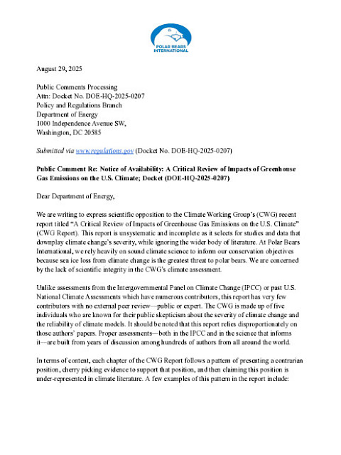 PBI Comment - A Critical Review of Impacts of Greenhouse Gas Emissions on the U.S. Climate