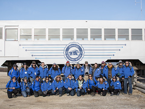 Group photo of Polar Bears International's climate alliance program participants 2022 - Shervin Hess